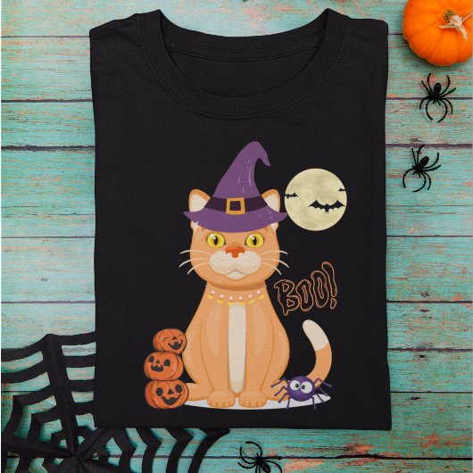 Halloween Cat Lover T-Shirt