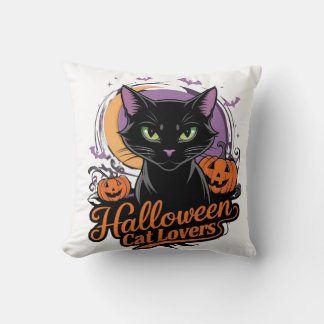 Halloween Cat Lovers Kissen