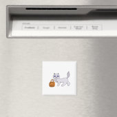 Halloween Cat Magnet (In Situ (Geschirrspüler))