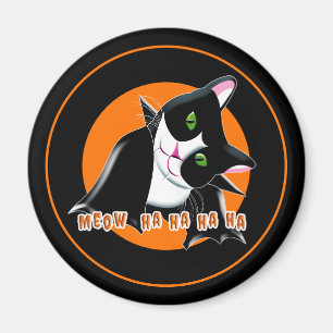 Halloween Cat Magnet