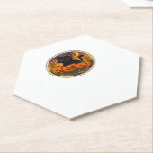 Halloween Cat Meowgical Pumpkins Stickerei Design Untersetzer (angewinkelt)