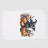 Halloween Cat Mouse Pumpkins T - Shirt Essential T Golfhandtuch (Horizontal)