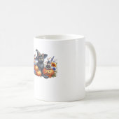 Halloween Cat Mouse Pumpkins T - Shirt Essential T Kaffeetasse (VorderseiteRechts)