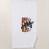 Halloween Cat Mouse Pumpkins T - Shirt Essential T Strandtuch (Vorderseite)