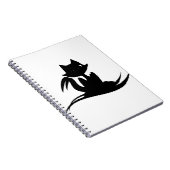 Halloween cat                          notizblock (Rechte Seite)