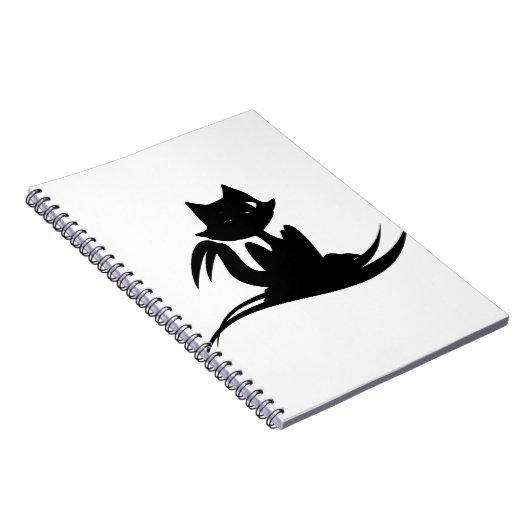 Halloween cat notizblock (Rechte Seite)