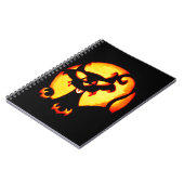 Halloween Cat Notizblock (Linke Seite)