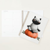 Halloween Cat on Pumpkin Design Planer (Anzeige)