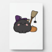 Halloween Cat Oversized T-Shirt Fotoplatte (Vorderseite)