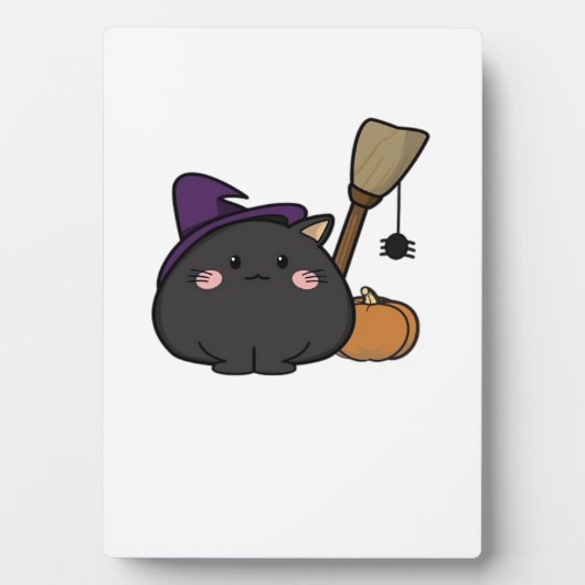 Halloween Cat Oversized T-Shirt Fotoplatte (Vorderseite)