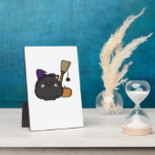 Halloween Cat Oversized T-Shirt Fotoplatte (Seite)