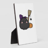 Halloween Cat Oversized T-Shirt Fotoplatte (Seite)