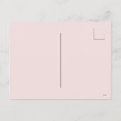 Halloween Cat Party Einladung Postcard (Rückseite)