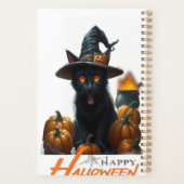 Halloween Cat  Planer (Rückseite)
