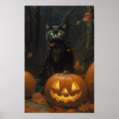 Halloween Cat Poster (Vorne)
