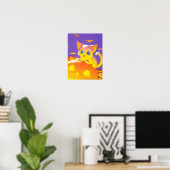 Halloween Cat Poster (Heimbüro)