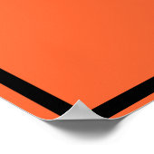 Halloween Cat Poster (Ecke)