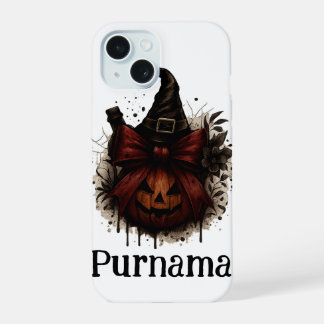 Halloween Cat Pumpkin iPhone Case - Hexchy Fall Vi 15 Hülle