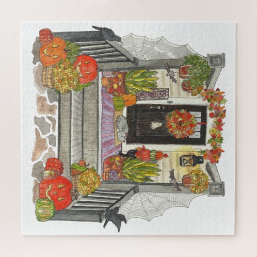 Halloween Cat Puzzle (Horizontal)