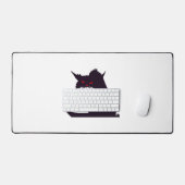 Halloween Cat Schreibtischunterlage (Tastatur & Maus)