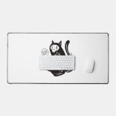 Halloween Cat Schreibtischunterlage (Tastatur & Maus)