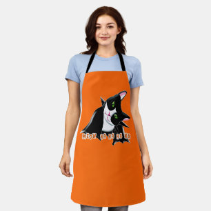 Halloween Cat Schürze