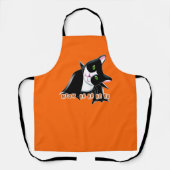 Halloween Cat Schürze (Vorderseite)