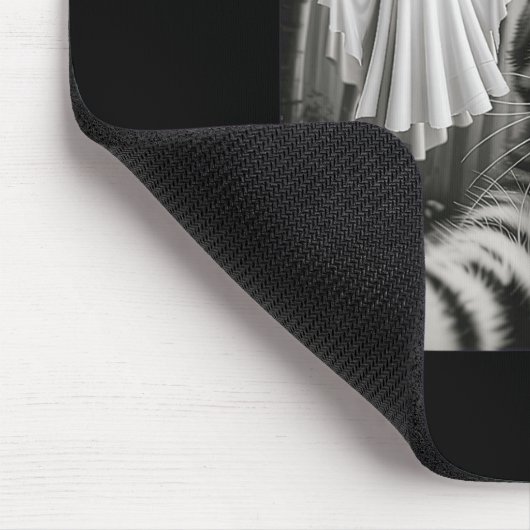 Halloween Cat Selfie With Soky Ghost  Mousepad (Ecke)