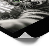 Halloween Cat Selfie With Soky Ghost  Poster (Ecke)