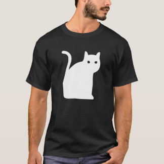 Halloween Cat Sitting Rendy Ästhetik T-Shirt