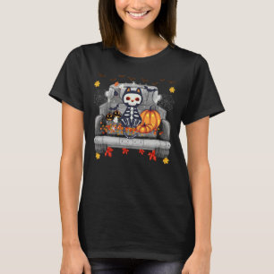 Halloween Cat Skull Truck Kostüme Kinder Geschenkb T-Shirt