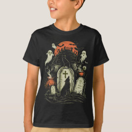 Halloween Cat - Spooky Hexe T-Shirt