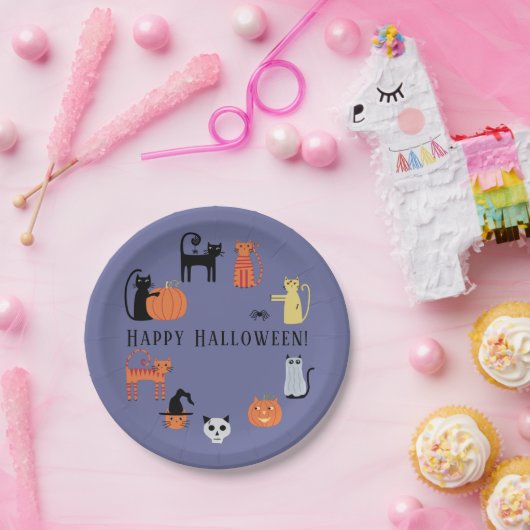 Halloween Cat Spooky Paper Teller (Party)