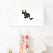 Halloween Cat Spooky und stilvolle Feline Inspirie Banner (Insitu)