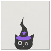 + Halloween Cat + Stoff (Nahaufnahme)