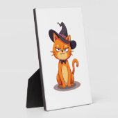 Halloween Cat T-Shirt Kitten Jack O Lantern Kitty Fotoplatte (Seite)