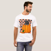 Halloween Cat T - Shirt und Geschenke (Vorne ganz)