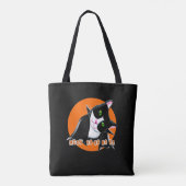Halloween Cat Tasche (Rückseite)