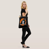 Halloween Cat Tasche (Am Model)
