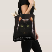 Halloween Cat Tasche (Von Nahem)