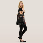 Halloween Cat Tasche (Am Model)