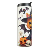 Halloween Cat Thermal Tumbler Thermosbecher (Nach links gedreht)