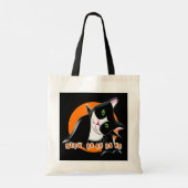 Halloween Cat Tragetasche (Rückseite)