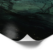 Halloween Cat und Ghost Poster (Ecke)