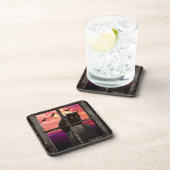 Halloween Cat Untersetzer (Rechte Seite)