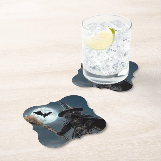 Halloween-Cat-Untersetzer Untersetzer (Vor Ort)