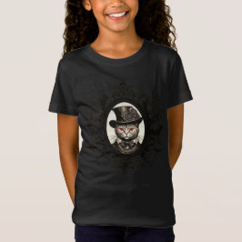 Halloween Cat, Vampire Cat, Lady Fangzähne T-Shirt