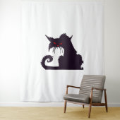 Halloween Cat Wandteppich (Beispiel)