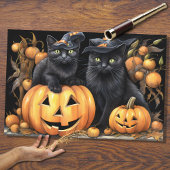 Halloween Cats 2 Decoupage Paper Seidenpapier