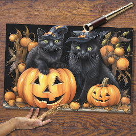 Halloween Cats 2 Decoupage Paper Seidenpapier